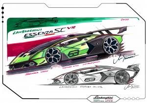 Lamborghini Essenza SCV12 2020 года 